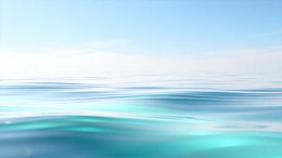 极简风海洋波浪抽象背景设计素材