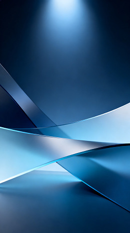 科技感蓝色抽象线条背景设计素材