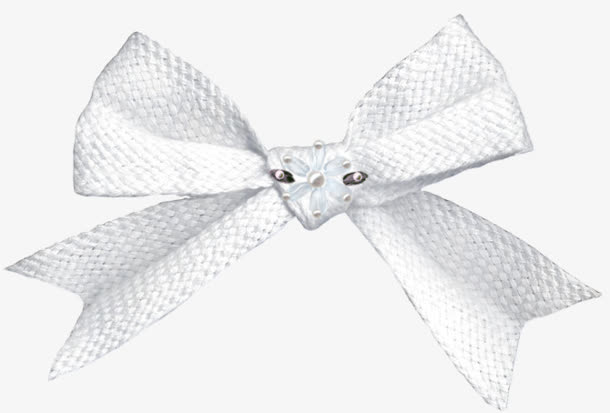 白色蝴蝶结