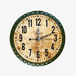 破旧的时钟 PNG素材