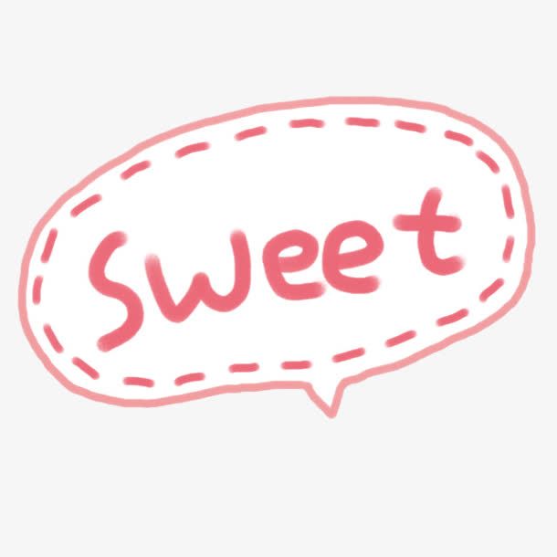卡通英文sweet