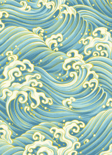 浪花水纹背景免抠素材免费下载_觅元素51yuansu.com