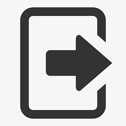 logout退出图标