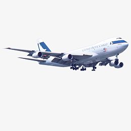 实体飞机航空民用飞机