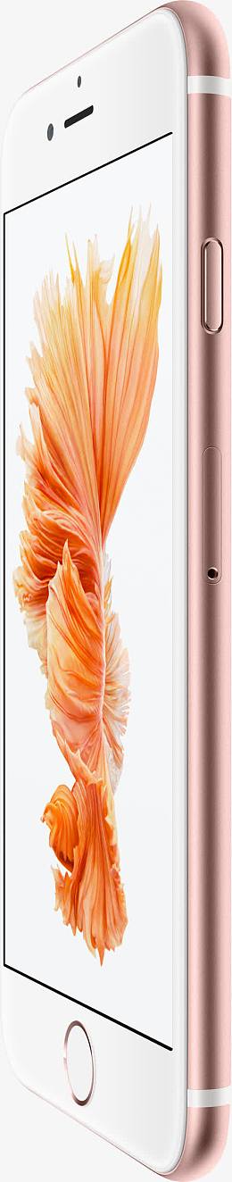 iPhone6s粉红侧面图