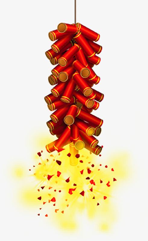 aijpg矢量扁平化中国风鞭炮背景素材psdpng手绘春节鞭炮灯笼梅花png