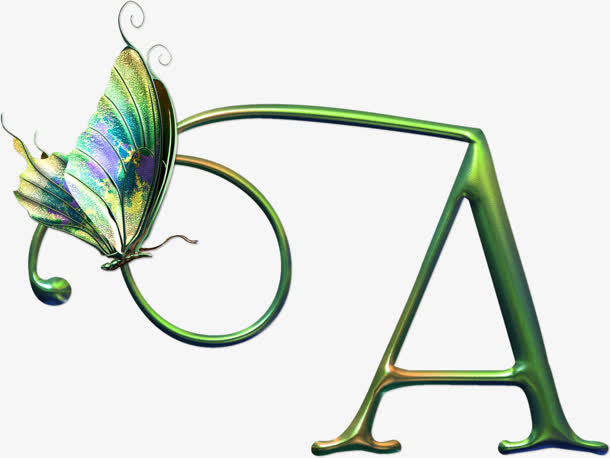 英文字母a字体设计