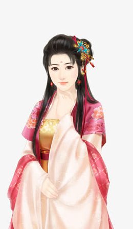 立绘古风富家千金