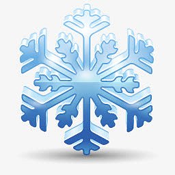 snowflake蓝色雪花