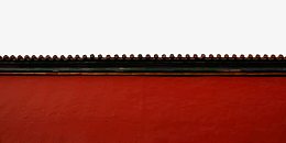 中国风古典宫殿围墙