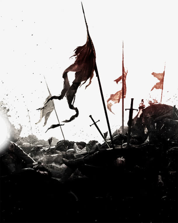 战斗完的战场素材免费下载_觅元素