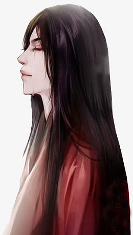 古风立绘哭泣男子