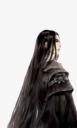 古风立绘黑衣男子