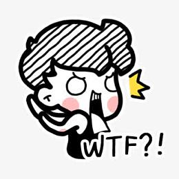 骂人表情wtf