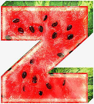 西瓜字母z