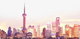东方明珠外滩建筑群