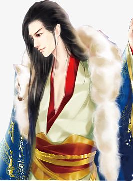 古风立绘自作多情古装男子帅哥