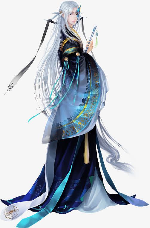 立绘古装男素材_立绘古装男图片元素-觅元素