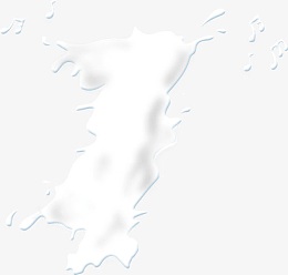 牛奶造型纵向装饰
