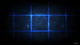 黑色炫光背景蓝色发光