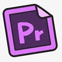 adobe图标pr