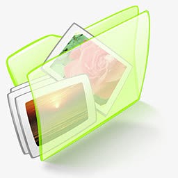 图标设计绿色文件夹