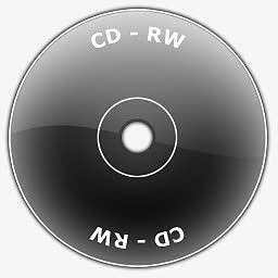 图标设计黑色cd光盘