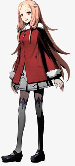 立绘动漫冬装女孩