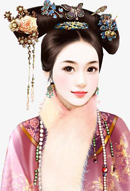 格格清朝女子立绘古风