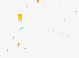 纸屑几何体不规则漂浮图片