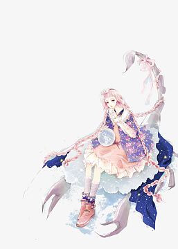 天蝎座图案psdjpg蓝色水逆散退卡通海报aipng十二星座矢量素材aipng