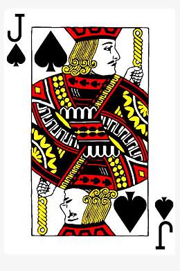 扑克牌j