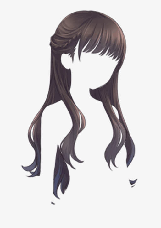 女性黑色头发模板素材免费下载_觅元素