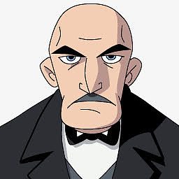 光头男人动漫蝙蝠侠png图标