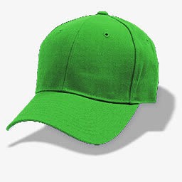绿色帽子鸭舌帽