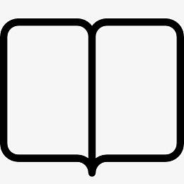 苹果iOS7线条书本图标