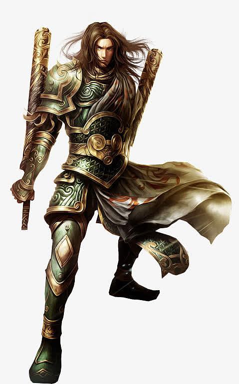 双锏战士立绘游戏人物