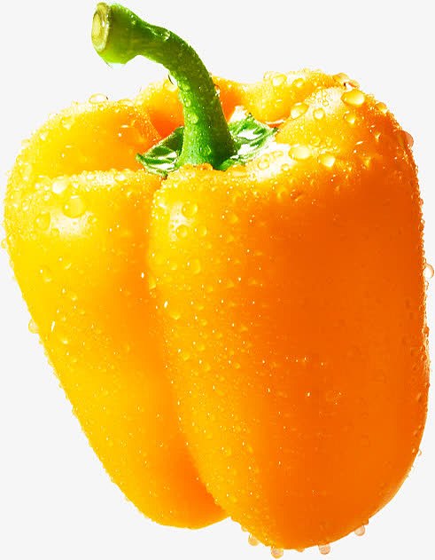 黄色青椒蔬菜