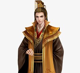 彩绘立绘太子皇帝