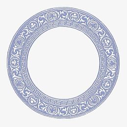 青花瓷盘子图片