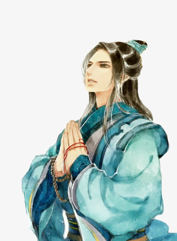 祈福美男立绘人物