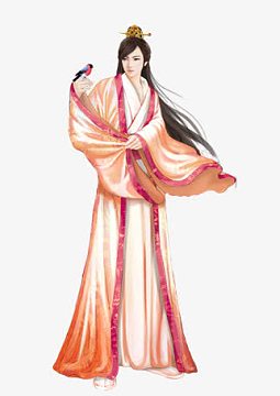 古装男子粉衣服立绘游戏素材