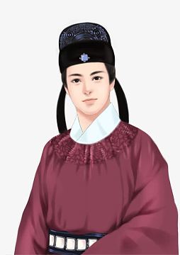 古装乌纱帽男子立绘游戏