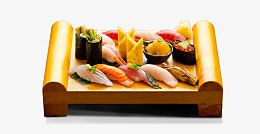 木质托盘日式料理