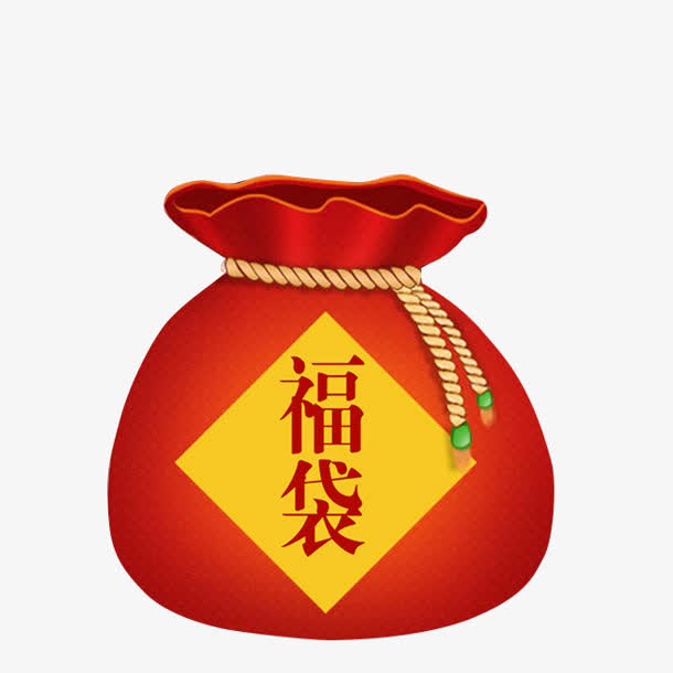 红色福袋图片