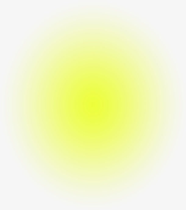 黄色透明斑点发光特效