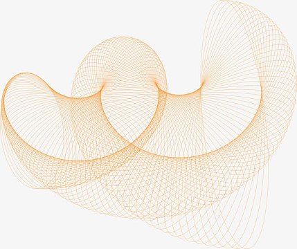 网状不规则图形素材