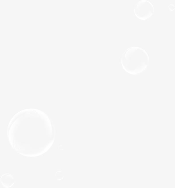 白色透明气泡背景