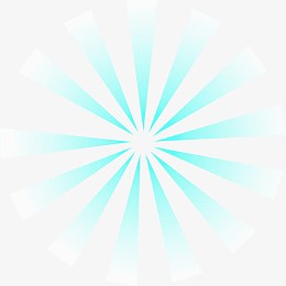 发散形蓝色线条