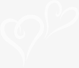 唯美心桃白色底纹